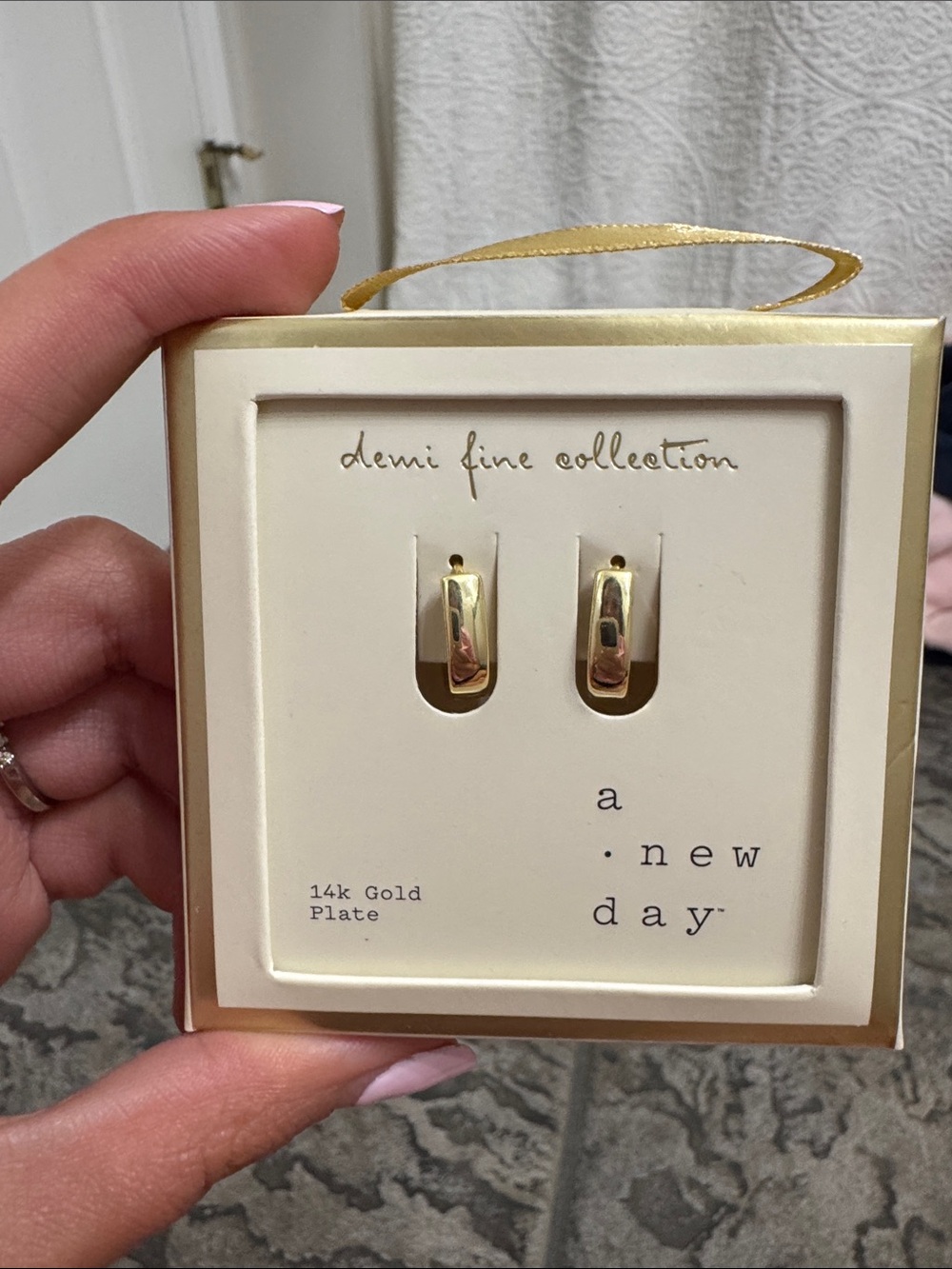 a new day Gold Mini Hoop Earrings